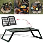 Portable Folding Campfire Grill Rooster Camping BBQ Koken...