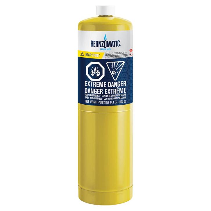 Gasfles Bernzomatic MAP PRO-MAX™  gas 400 gram - 1 liter.., Doe-het-zelf en Verbouw, Gereedschap | Lasapparaten, Overige typen
