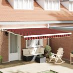 vidaXL Zonnescherm Geel en Oranje geel en oranje 400 × 350, Verzenden, Nieuw