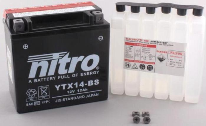 Accu NITRO NTX14-BS, Motoren, Onderdelen | Overige, Ophalen of Verzenden