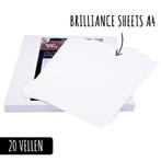 Brilliance sheets A4-formaat (20 vellen), Hobby en Vrije tijd, Taarten en Cupcakes maken, Verzenden, Nieuw