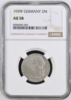 Duitsland, Derde Rijk 2 Reichsmark 1939 / AU 58 - Paul von, Postzegels en Munten, Munten | Europa | Niet-Euromunten