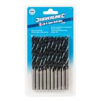 Silverline Precisie houtboren - 8 mm - 10 stuks - koolsto..., Doe-het-zelf en Verbouw, Gereedschap | Boormachines, Ophalen of Verzenden