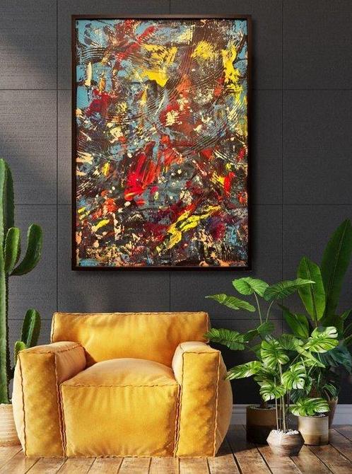 Anna Maria Majkutewicz - I HEAR VOICES - XL, Antiek en Kunst, Kunst | Schilderijen | Modern