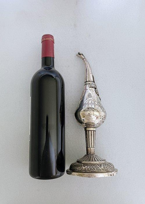 Tripoly - Parfumfles - .900 zilver, .800 zilver, Antiek en Kunst, Antiek | Goud en Zilver