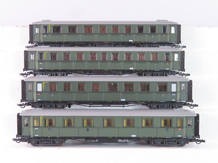 Roco H0 - 44539/44536/44538 - Modeltrein personenwagen (4) -, Hobby en Vrije tijd, Modeltreinen | H0