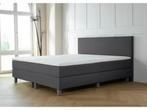 Veiling - Boxspring Deventer  afmeting 180 x 200, Zwart, Huis en Inrichting, Slaapkamer | Boxsprings, Nieuw