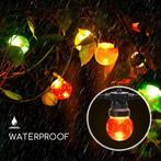 Lichtsnoer Buiten - Lichtslinger - Led - 8 m - Zwart - Aigos, Verzenden, Zo goed als nieuw