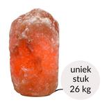 Himalaya Zoutlamp roze kleur, 26 kg – uniek stuk (incl., Ophalen of Verzenden, Nieuw