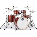 Mapex Mars Birch Stage Blood Orange Sparkle 5d. shellset, Muziek en Instrumenten, Drumstellen en Slagwerk, Verzenden, Nieuw