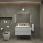 Badkamermeubelset Gliss Hermes 100 cm Mat Wit, Doe-het-zelf en Verbouw, Sanitair, Ophalen of Verzenden, Nieuw, Bad