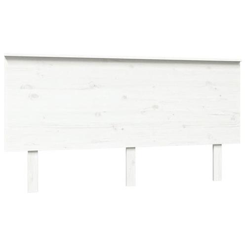 Hoofdbord 154cm Wit Grenen - Retourdeal - 47% Korting!, Huis en Inrichting, Slaapkamer | Bedden, Overige maten, Wit, Nieuw, Hout