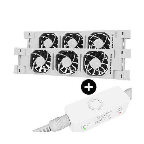 Heatfan 3 - Duo Set - inclusief smartcontroller + voeding, Doe-het-zelf en Verbouw, Verwarming en Radiatoren, Verzenden