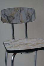 Keukentrapje - Hout, Metaal, formica