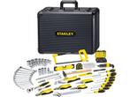 STANLEY STMT98109-1 - Gereedschapskoffer 142-delig -, Doe-het-zelf en Verbouw, Gereedschap | Overige machines, Verzenden, Zo goed als nieuw
