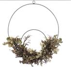 Metalen ring hang dobro oak d40.0 naturel voeg zelf bloemen, Nieuw, Ophalen of Verzenden