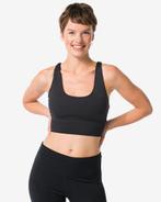 HEMA Sport bh light support zwart, Verzenden, Zwart