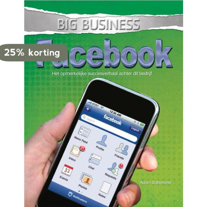 Facebook / Big Business 9789055668823 Adam Sutherland, Boeken, Overige Boeken, Gelezen, Verzenden