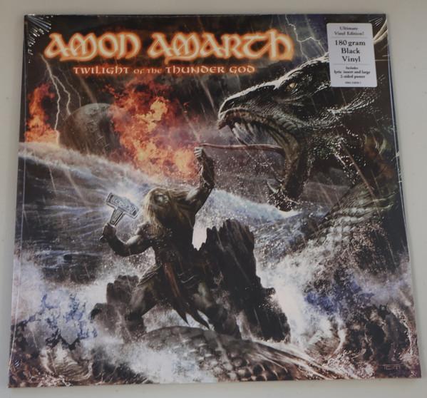 lp nieuw - Amon Amarth - Twilight Of The Thunder God, Cd's en Dvd's, Vinyl | Hardrock en Metal, Zo goed als nieuw, Verzenden