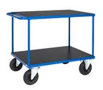 Kongamek tafelwagen, laadvermogen 500 kg  -  Blauw  -  Staal, Verzenden