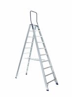 Eurostairs Dubbel Oploopbare Trap - 2 t/m 12 Treden, Doe-het-zelf en Verbouw, Ladders en Trappen, Verzenden, Nieuw