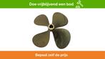 Bieden: USED Vetus P4E-18X22R Propeller 4-Blade Brass Right, Ophalen of Verzenden, Nieuw