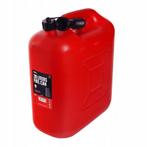 Jerrycan 20 Liter Inhoud - Flexibele Tuit - Kunststof Benzin, Ophalen of Verzenden