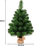 Kerstboom - Kunstkerstboom - 60 cm - Met standaard - COSTWAY, Verzenden, Zo goed als nieuw