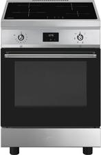 Smeg C6IMXT2 inductie fornuis - 60 cm. breed, Witgoed en Apparatuur, Fornuizen, Verzenden, 60 cm of meer, Nieuw, 4 kookzones