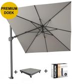 Challenger T2 premium zweefparasol 350x260 cm manhattan, Tuin en Terras, Ophalen of Verzenden, Nieuw