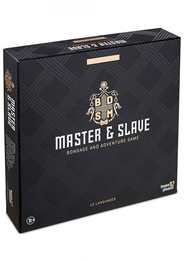 Master & Slave Deluxe Editie | Tease & Please - Erotische, Hobby en Vrije tijd, Gezelschapsspellen | Bordspellen, Nieuw, Verzenden