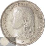 Nederland. Wilhelmina. 10 cent 1893 TOP KWALITEIT (Zonder, Postzegels en Munten, Munten | Nederland