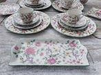 Old Foley James Kent - Tafelservies (22) - Chinese Rose -, Antiek en Kunst