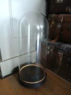 Stolp - Glas, Hout - 1930-1940 - grote antieke stolp - 40 cm