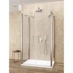 Douchecabine Lacus Giglio Evo Saloon 2 Klapdeuren Helder, Ophalen of Verzenden, Nieuw, Chroom, Douche