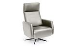 Relaxfauteuil Spangen - relaxfauteuils - Zilver, Nieuw, Stof