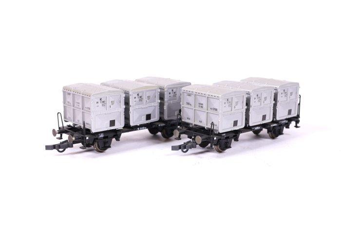 Roco H0 - 46527/46527.2 - Modeltrein goederenwagon (2) -, Hobby en Vrije tijd, Modeltreinen | H0