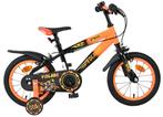 Volare Strike Kinderfiets - Jongens - 14 inch - Zwart Oranje, Verzenden, Nieuw