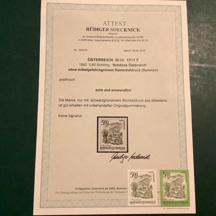 Oostenrijk 1982 - 5,6 schilling Kleinwalsertal : zonder, Postzegels en Munten, Postzegels | Europa | Oostenrijk