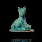 Het oude Egypte, Grieks-Romeinse periode Faience, geglazuurd, Antiek en Kunst