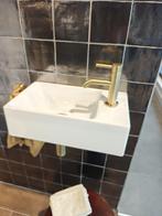 Fontein wit met gouden kraan - 23 PKW, Ophalen, Nieuw