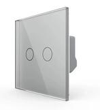 Livolo Touch Rolluikschakelaar | 2-Voudig | Smart | Grijs |, Ophalen of Verzenden, Nieuw, Schakelaar