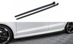 Zijskirts Diffusers Audi RS3 8V FL Sedan Glanzend Zwart V.3, Auto-onderdelen, Carrosserie en Plaatwerk, Ophalen of Verzenden, Nieuw