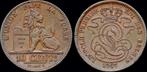 10 centimes Belgium Leopold I 10 centiem 1847 koper, Postzegels en Munten, Verzenden