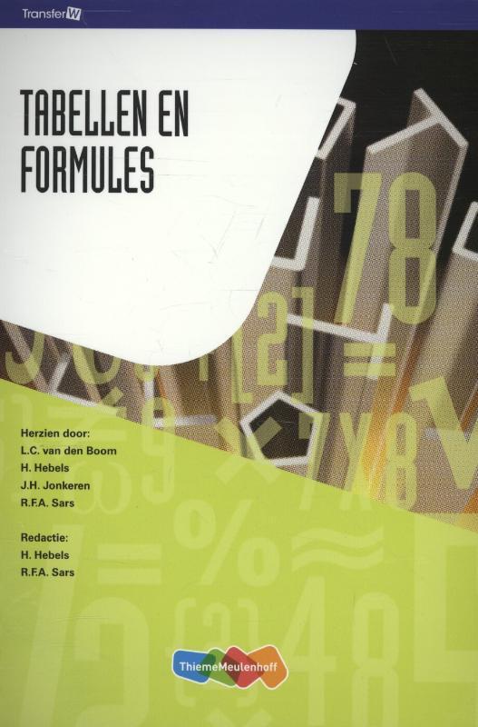 Tabellen en formules 9789006900392 H. Hebels, Boeken, Schoolboeken, Gelezen, Verzenden