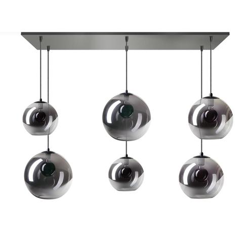 *WOONWINKEL* ETH Orb Speelse Hanglamp Met Glazen Bollen, Huis en Inrichting, Lampen | Hanglampen, Nieuw, Verzenden