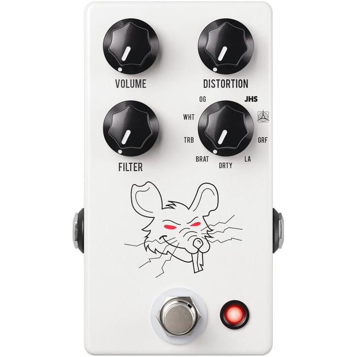 JHS Pedals PackRat White 9-voudig distortion effectpedaal, Muziek en Instrumenten, Effecten, Verzenden