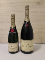 Moët & Chandon - Champagne - 1x 0.75L & 1x 1.5L, Verzamelen, Wijnen, Nieuw