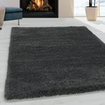 Hoogpolig Vloerkleed | Shaggy | Fluffy | Grijs | 240x340 cm, Huis en Inrichting, Stoffering | Tapijten en Kleden, Verzenden, Nieuw