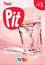 Pit Antwoorden Taal blok 2 groep 8, Verzenden, Nieuw